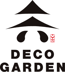 DECO GARDEN（株式会社上六左官） ヘッダー用ロゴ