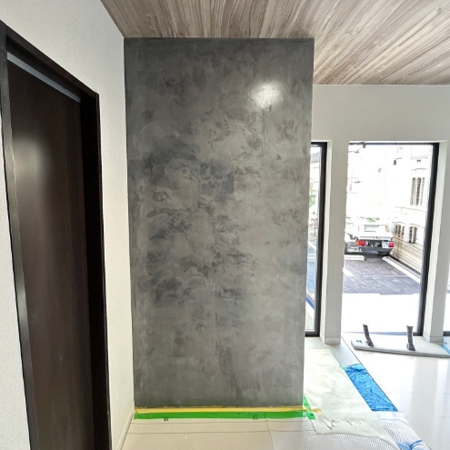 DECO GARDEN（株式会社上六左官） 施工事例 シメントアート